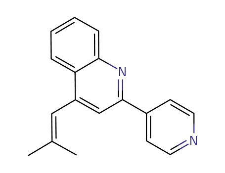 4-(2-methylprop-1-enyl)-2-(4-pyridinyl)quinoline