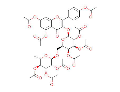 Molecular Structure of 58947-55-0 (biorobin nonaacetate)