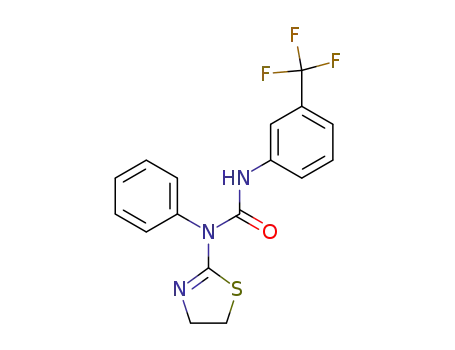 1-(4,5-dihydro-thiazol-2-yl)-1-phenyl-3-(3-trifluoromethyl-phenyl)-urea