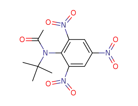 N-tert.-Butyl-2,4,6-trinitro-acetanilid