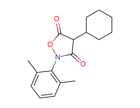 4-cyclohexyl-2-(2,6-dimethyl-phenyl)-isoxazolidine-3,5-dione
