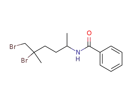 Benz-(4,5-dibromo-1,4-dimethylpentyl)-amid