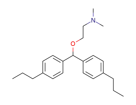 <2-Dimethylamino-aethyl>-<4.4'-dipropyl-benzhydryl>-aether