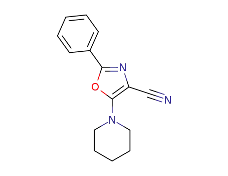 5-piperidino-2-phenyl-1,3-oxazole-4-carbonitrile