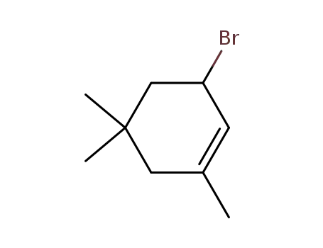 Molecular Structure of 64416-01-9 (Cyclohexene, 3-bromo-1,5,5-trimethyl-)