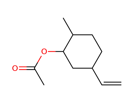 Cyclohexanol, 5-ethenyl-2-methyl-, acetate