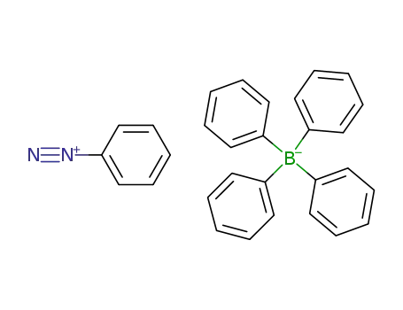 Molecular Structure of 2200-13-7 (Benzenediazonium, tetraphenylborate(1-))