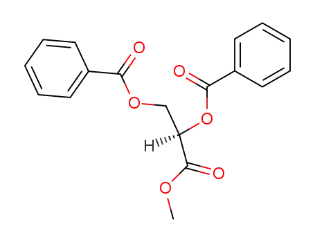 Di-O-benzoyl-D-glycerinsaeure-methylester