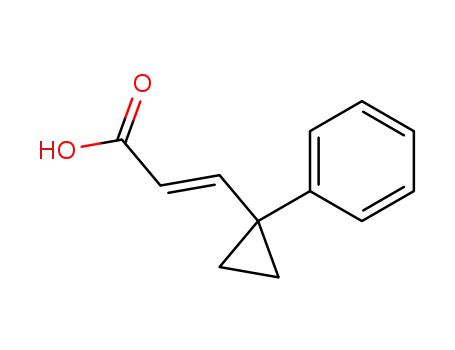 2-Propenoic acid, 3-(1-phenylcyclopropyl)-, (E)-