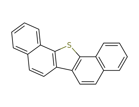 Molecular Structure of 239-72-5 (Dinaphtho[1,2-b:2',1'-d]thiophene)