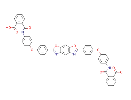 <i>N</i>,<i>N</i>'-[4,4'-(4,4'-benzo[1,2-<i>d</i>;4,5-<i>d</i>']bisoxazole-2,6-diyl-diphenoxy)-diphenyl]-bis-phthalamic acid