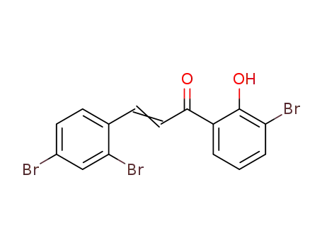 2'-Hydroxy-2,3',4-tribrom-chalkon