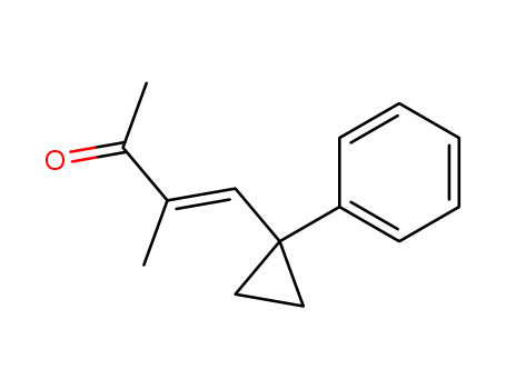 3-Buten-2-one, 3-methyl-4-(1-phenylcyclopropyl)-, (E)-