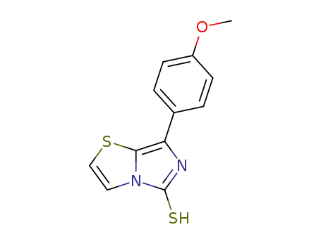 7-(4-methoxy-phenyl)-6<i>H</i>-imidazo[5,1-<i>b</i>]thiazole-5-thione