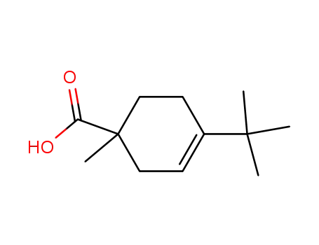 4-<i>tert</i>-butyl-1-methyl-cyclohex-3-enecarboxylic acid
