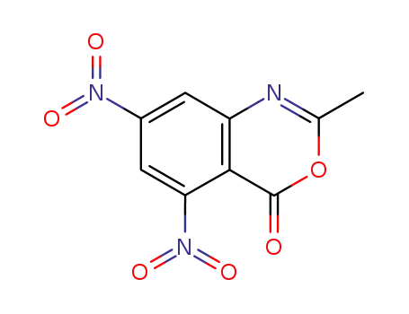 2-methyl-5,7-dinitro-4H-benzo[d][1,3]oxazine-4-one