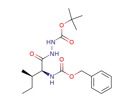 2-[(2S,3S)-2-[[(Benzyloxy)carbonyl]amino]3-methyl-1-oxopentyl]hydrazine-1-carboxylic acid tert-butyl ester