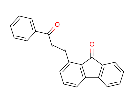 3-Phenyl-1-<9-oxo-fluorenyl-(1)>-propen-(1)-on-(3)