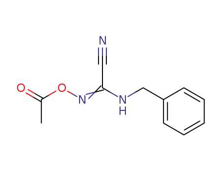 O-Acetyl-N-benzyl-α-isonitroso-aminoacetonitril