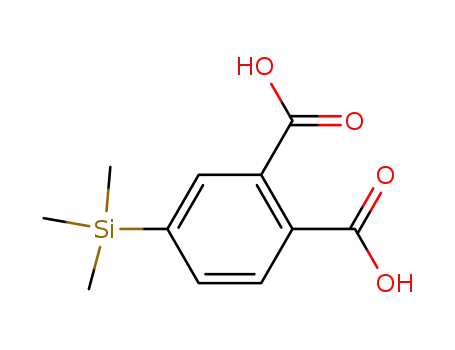4-Trimethylsilyl-phthalsaeure