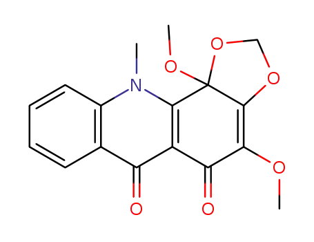 4,11b-dimethoxy-11-methyl-11<i>H</i>,11b<i>H</i>-[1,3]dioxolo[4,5-<i>c</i>]acridine-4,5-dione