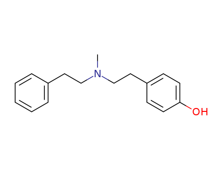 4-[2-[Methyl(2-phenylethyl)amino]ethyl]phenol