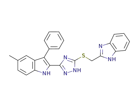 C<sub>25</sub>H<sub>20</sub>N<sub>6</sub>S
