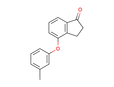 1H-Inden-1-one, 2,3-dihydro-4-(3-methylphenoxy)-
