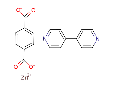 Zn(1,4-benzenedicarboxylate)(4,4'-bipyridine)