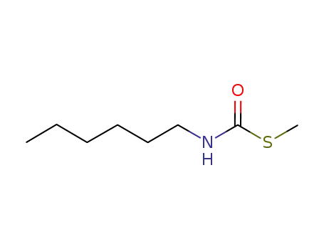 Molecular Structure of 120904-15-6 (S-methyl N-hexylthiocarbamate)