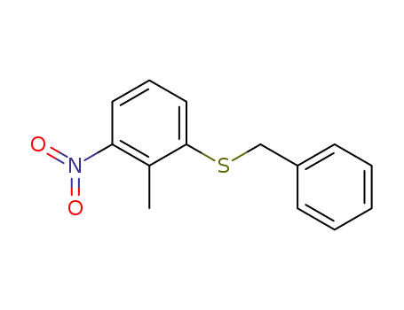 2-Nitro-6-benzylmercapto-toluol