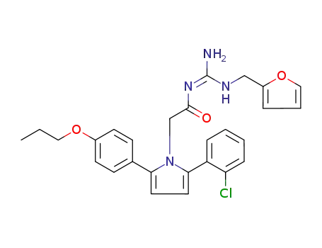 C<sub>27</sub>H<sub>27</sub>ClN<sub>4</sub>O<sub>3</sub>