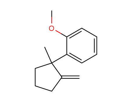 1-Methoxy-2-(1-methyl-2-methylenecyclopentyl)benzene