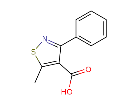 5-methyl-3-phenyl-isothiazole-4-carboxylic acid