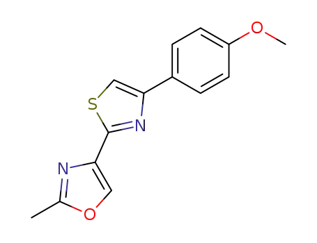 4-[4-(4-methoxy-phenyl)-thiazol-2-yl]-2-methyl-oxazole