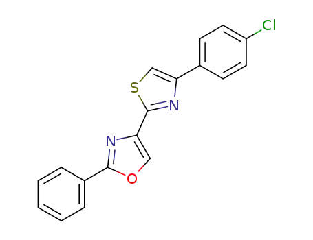 4-[4-(4-chloro-phenyl)-thiazol-2-yl]-2-phenyl-oxazole