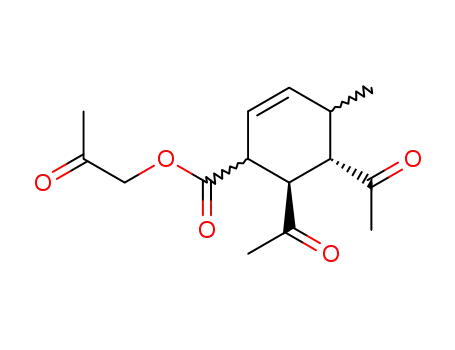 (5S,6R)-5,6-Diacetyl-4-methyl-cyclohex-2-enecarboxylic acid 2-oxo-propyl ester