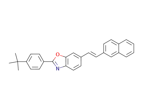 2-(4-<i>tert</i>-butyl-phenyl)-6-(<i>trans</i>-2-naphthalen-2-yl-vinyl)-benzooxazole
