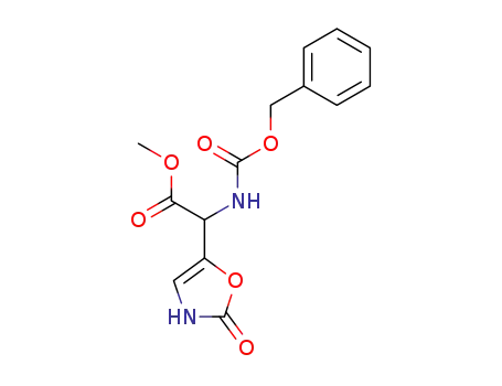 benzyloxycarbonylamino-(2-oxo-2,3-dihydro-oxazol-5-yl)-acetic acid methyl ester