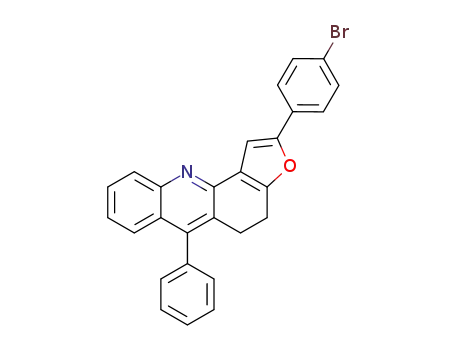 2-(4-bromo-phenyl)-6-phenyl-4,5-dihydro-furo[2,3-<i>c</i>]acridine