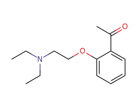 Molecular Structure of 2175-79-3 (1-{2-[2-(diethylamino)ethoxy]phenyl}ethanone)