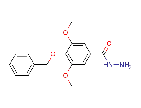 3,5-Dimethoxy-4-benzyloxybenzoic acid hydrazide