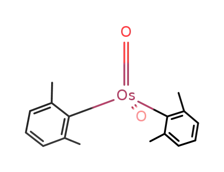 Molecular Structure of 121043-78-5 (dioxoosmium(2+) bis(2,6-dimethylbenzenide))