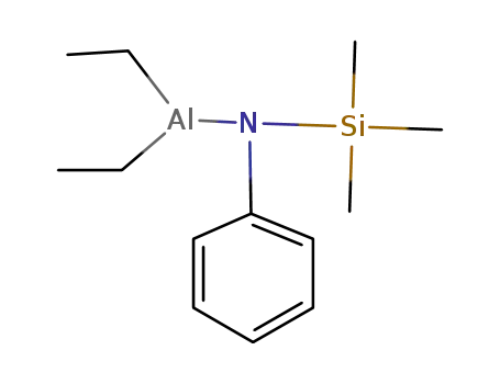 Molecular Structure of 40347-05-5 (diethylaluminium-(N-phenyl-trimethylsilyl)amide)