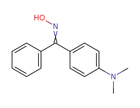 Molecular Structure of 6310-85-6 ((E)-[4-(dimethylamino)phenyl](phenyl)methanone oxime)