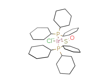 [Ir(P(C<sub>6</sub>H<sub>11</sub>)3)2(SO)Cl]