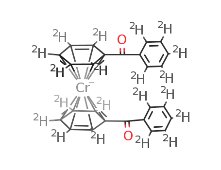 {D20}bis(benzoyl-η6-benzene)chromium(1-)
