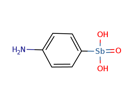 Benzenamine,4-(dihydroxyoxidostibino)-