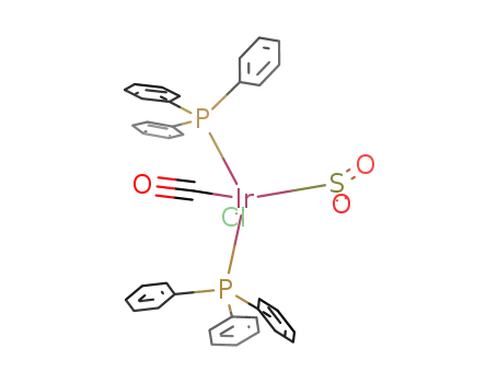 chlorocarbonyl(sulfur dioxide)-bis(triphenylphosphine)-iridium