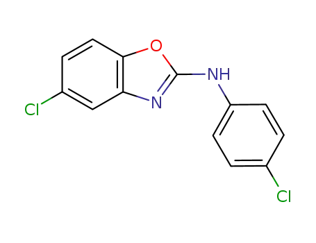 5-chloro-2-(4-chloroanilino)-1,3-benzoxazole